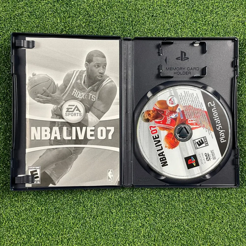 Lot of Sony PlayStation 2 Major League Baseball 2K9 NCAA 06 Football NBA Live 07